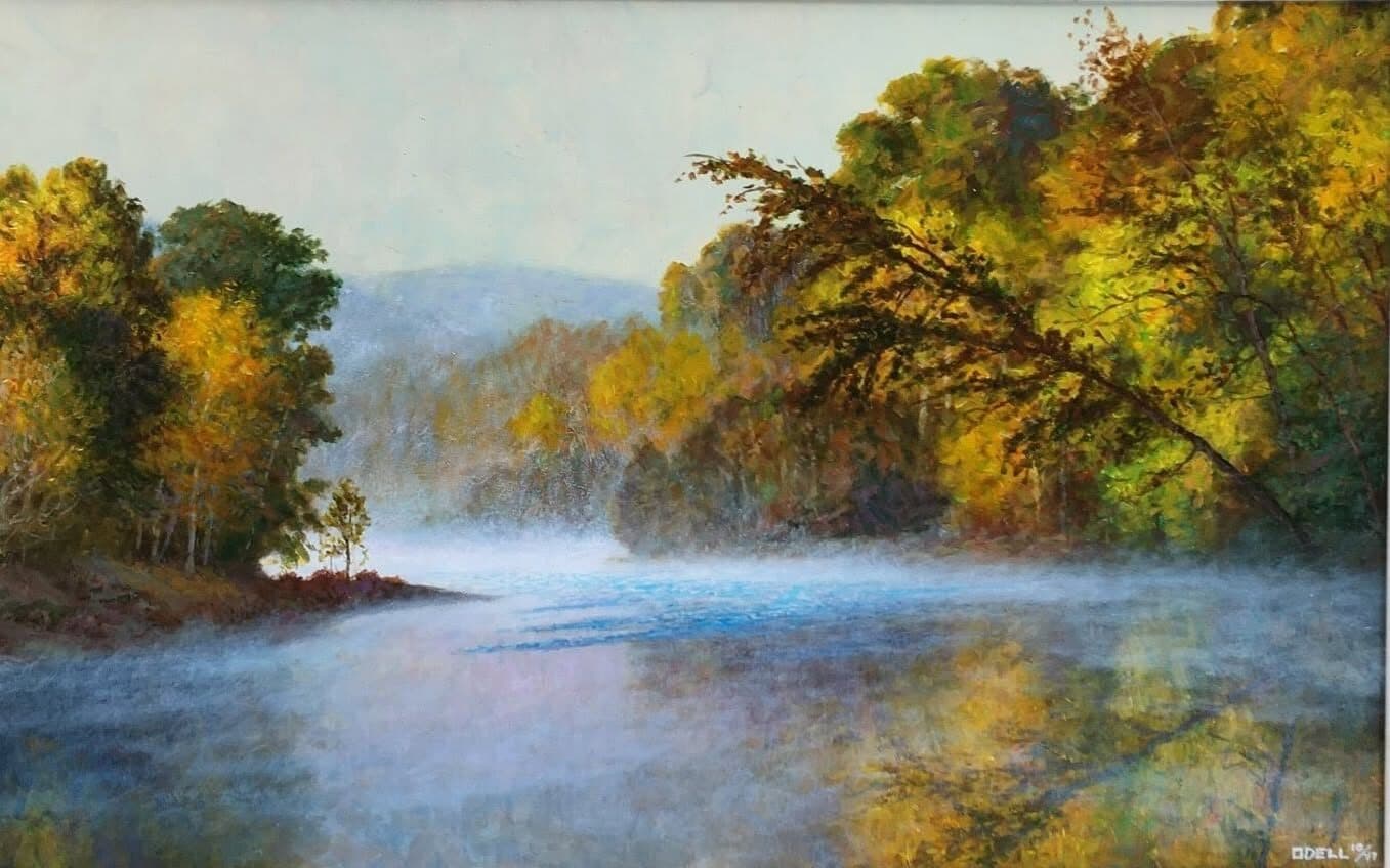 Fog on the River by John Odell