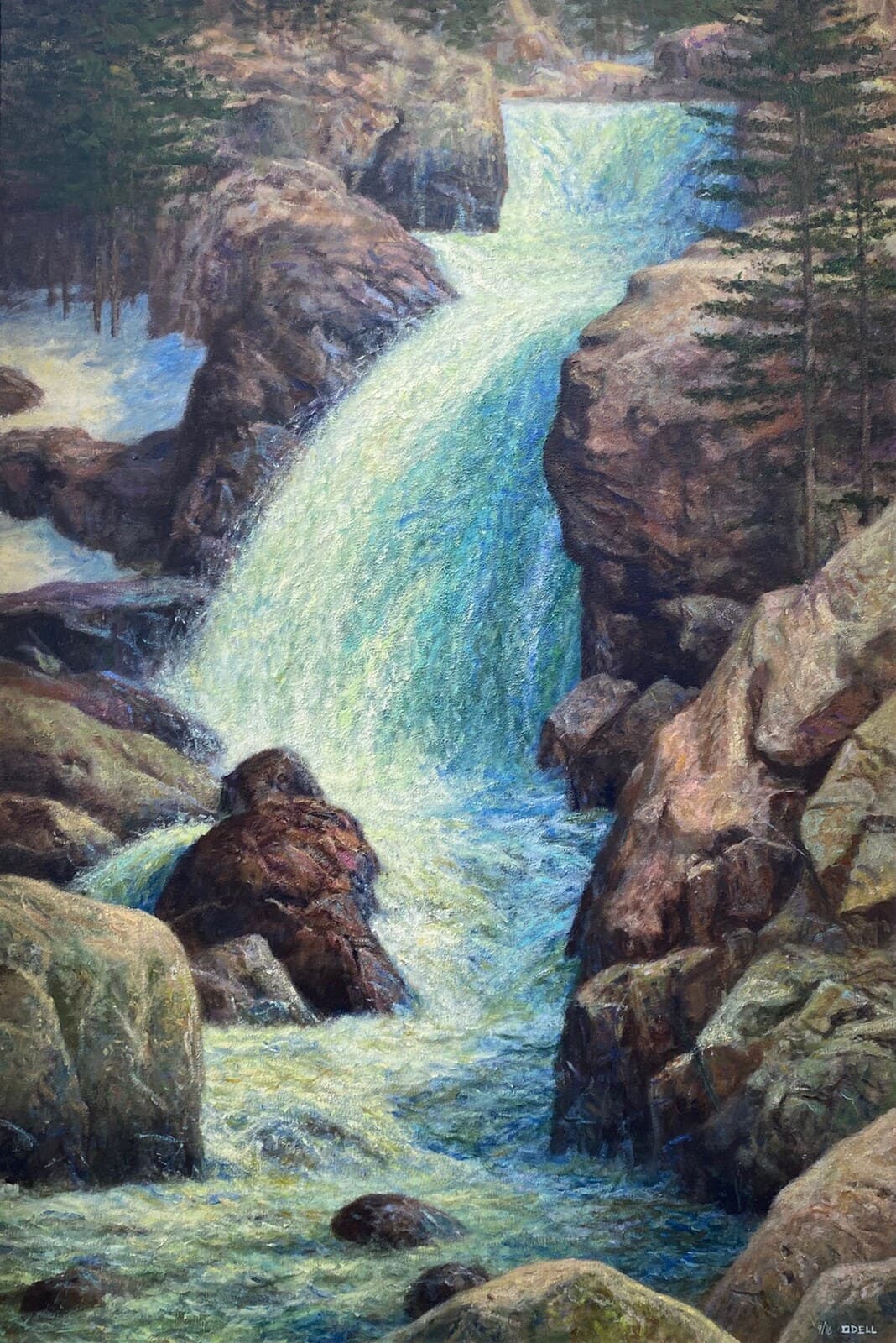 Alberta Falls: Rocky Mt. National Park